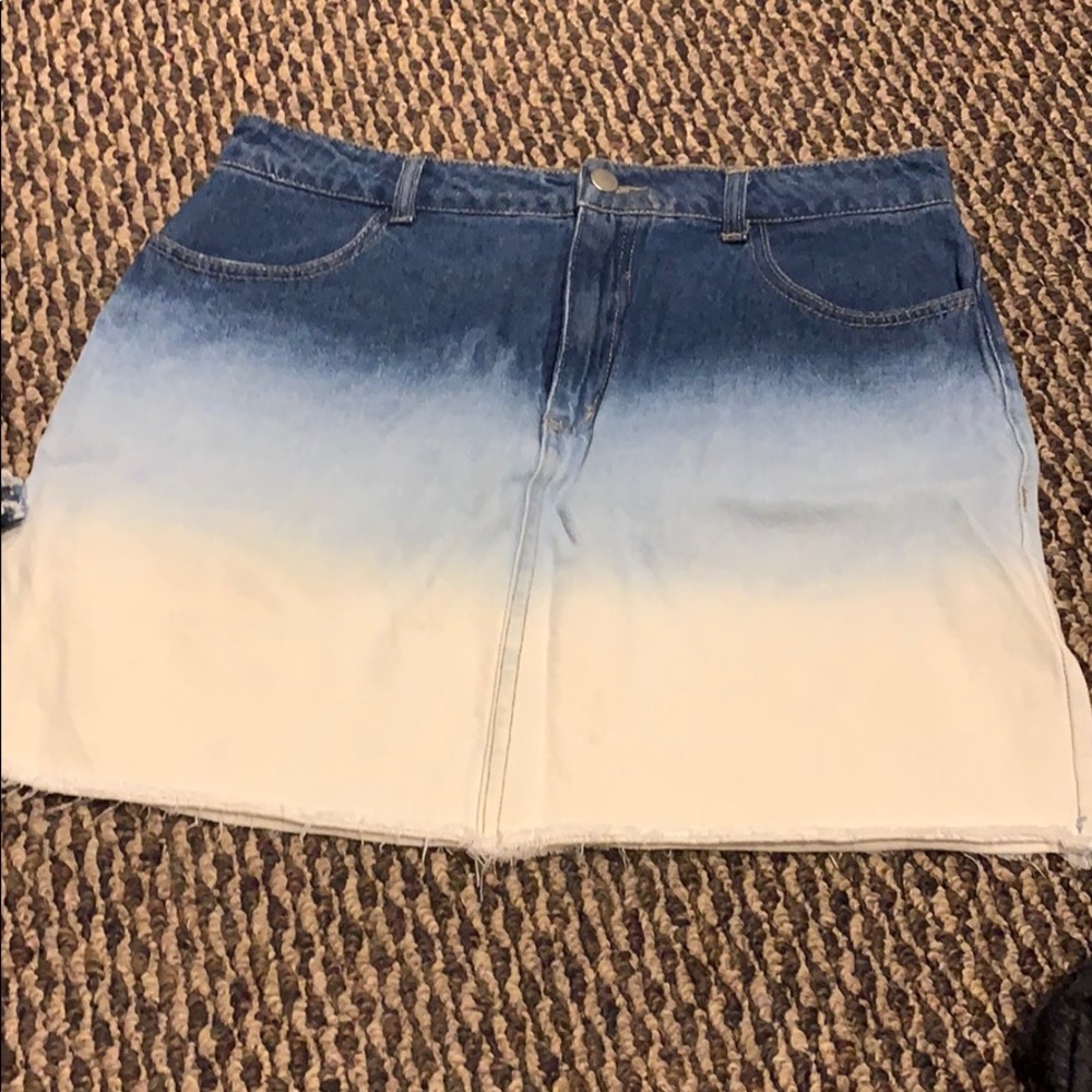 Jean skirt